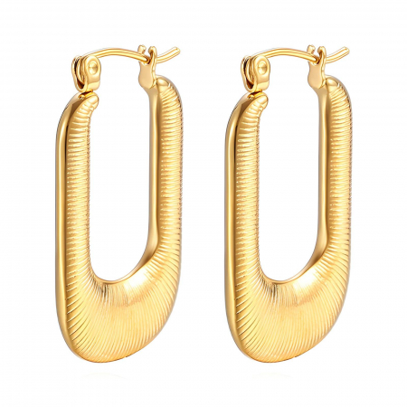 Cercei Alexis Collection 18K Gold Plated - Cercei Alexis Collection ALX87253 placati cu aur 18K