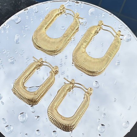 Cercei Alexis Collection ALX87253 placati cu aur 18K [1]