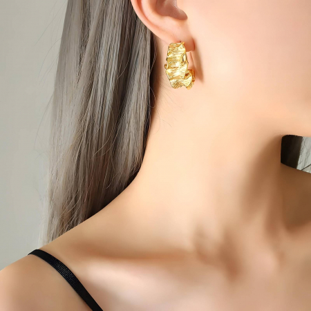 Cercei Alexis Collection ALX87268 placati cu aur 18K [1]