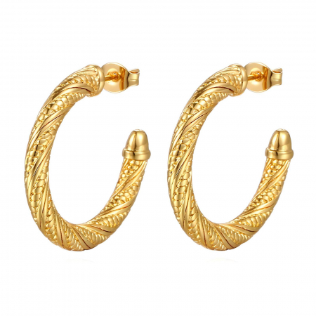 Cercei Alexis Collection 18K Gold Plated - Cercei Alexis Collection ALX87271 placati cu aur 18K