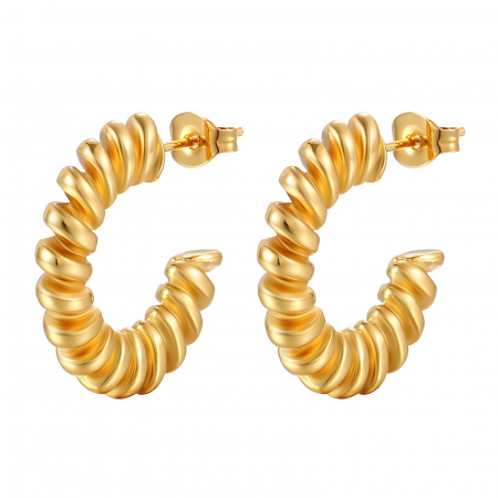Cercei Alexis Collection 18K Gold Plated - Cercei Alexis Collection ALX87278 placati cu aur 18K