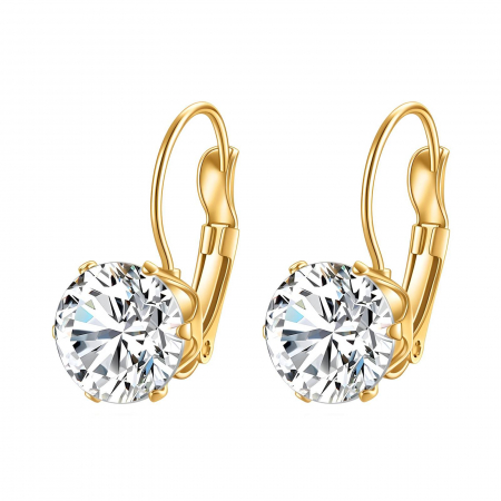 Cercei Alexis Collection 18K Gold Plated - Cercei Alexis Collection ALX87402 placati cu aur 18K