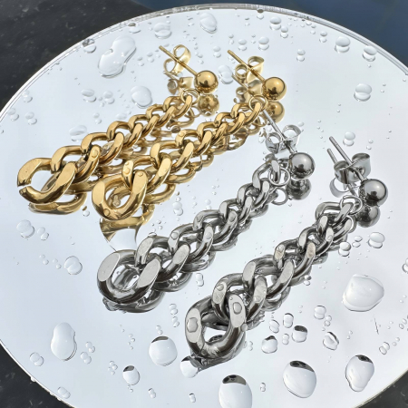 Cercei Alexis Collection ALX87450 placati cu aur 18K [1]