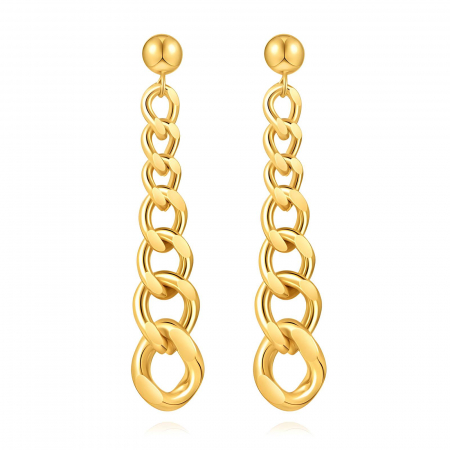 Cercei Alexis Collection 18K Gold Plated - Cercei Alexis Collection ALX87450 placati cu aur 18K