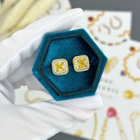 Cercei Alexis Collection ALX87739 placati cu aur 18K [1]