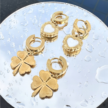 Cercei Alexis Collection ALX87817 placati cu aur 18K [1]