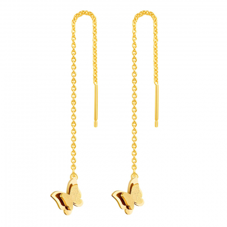 Cercei Alexis Collection 18K Gold Plated - Cercei Alexis Collection ALX87893 placati cu aur 18K