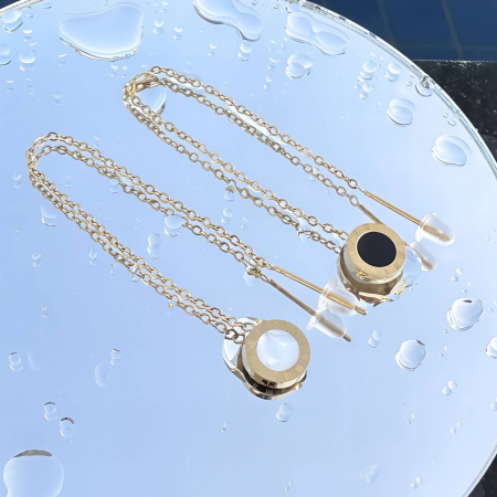 Cercei Alexis Collection ALX87915 placati cu aur 18K [1]