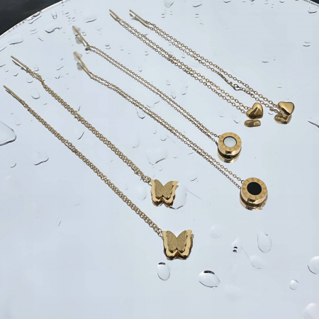 Cercei Alexis Collection ALX87915 placati cu aur 18K [2]