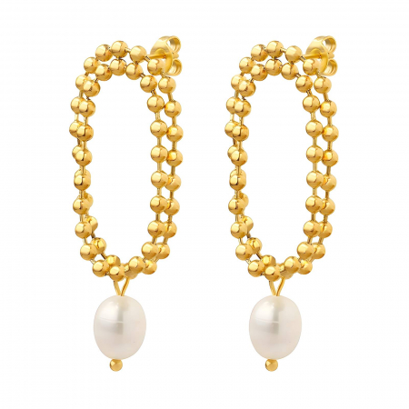Cercei Alexis Collection 18K Gold Plated - Cercei Alexis Collection ALX87957 placati cu aur 18K