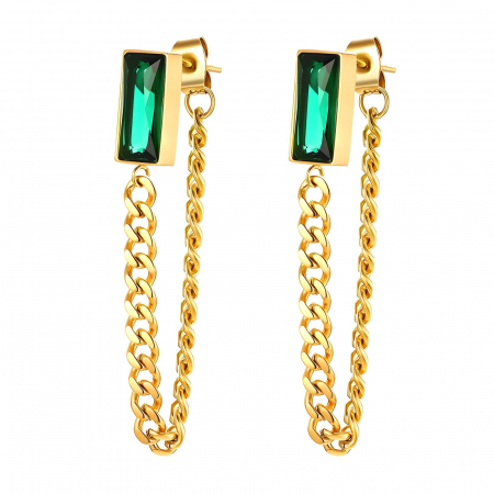 Cercei Alexis Collection 18K Gold Plated - Cercei Alexis Collection ALX87958 placati cu aur 18K