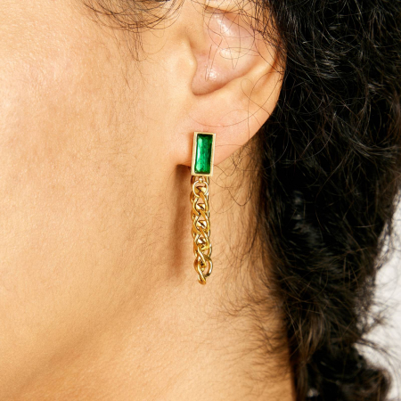 Cercei Alexis Collection ALX87958 placati cu aur 18K [1]