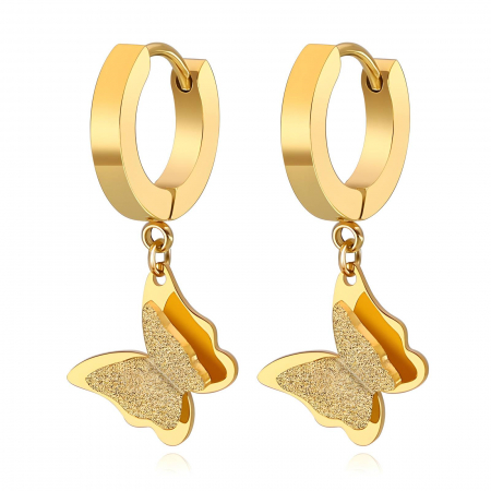 Cercei Alexis Collection 18K Gold Plated - Cercei Alexis Collection ALX87959 placati cu aur 18K