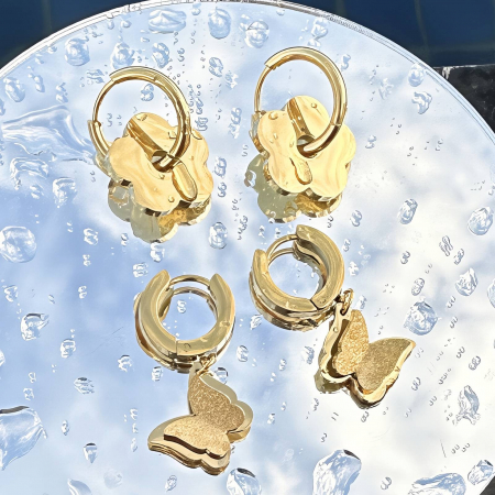 Cercei Alexis Collection ALX87959 placati cu aur 18K [1]