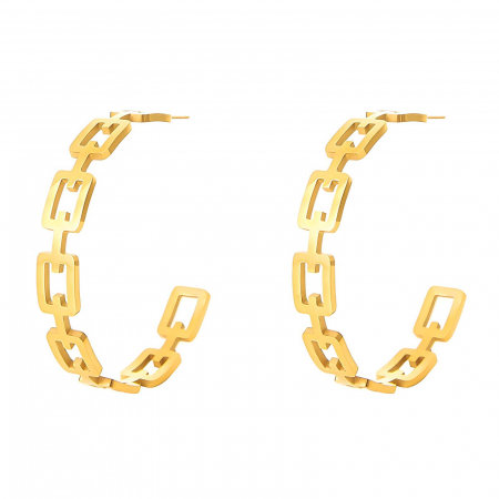 Cercei Alexis Collection 18K Gold Plated - Cercei Alexis Collection ALX87984 placati cu aur 18K