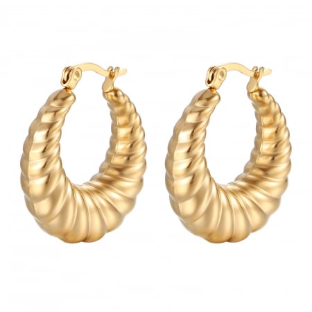 Cercei Alexis Collection 18K Gold Plated - Cercei Alexis Collection ALX88022 placati cu aur 18K