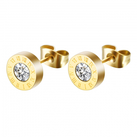 Cercei Alexis Collection 18K Gold Plated - Cercei Alexis Collection ALX88178 placati cu aur 18K