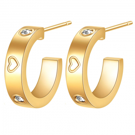 Cercei Alexis Collection 18K Gold Plated - Cercei Alexis Collection ALX88197 placati cu aur 18K