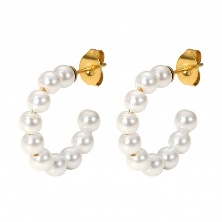 Cercei Alexis Collection 18K Gold Plated - Cercei Alexis Collection ALX88211 placati cu aur 18K
