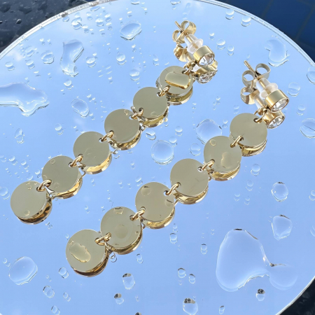 Cercei Alexis Collection ALX88232 placati cu aur 18K [1]