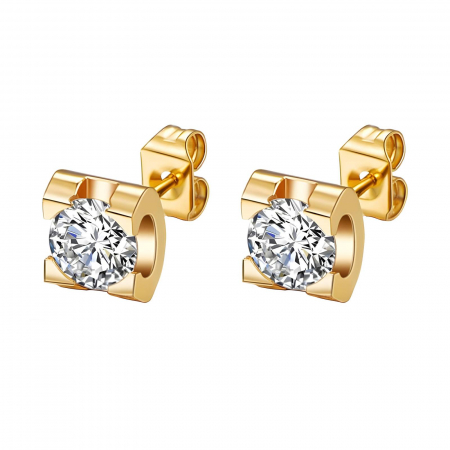 Cercei Alexis Collection 18K Gold Plated - Cercei Alexis Collection ALX88237 placati cu aur 18K