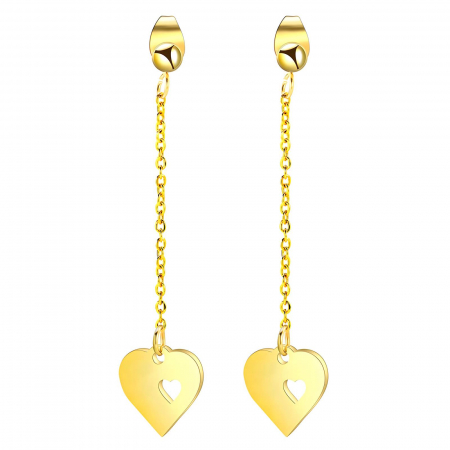 Cercei Alexis Collection 18K Gold Plated - Cercei Alexis Collection ALX88242 placati cu aur 18K