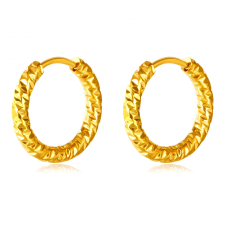 Cercei Alexis Collection 18K Gold Plated - Cercei Alexis Collection ALX88277 placati cu aur 18K