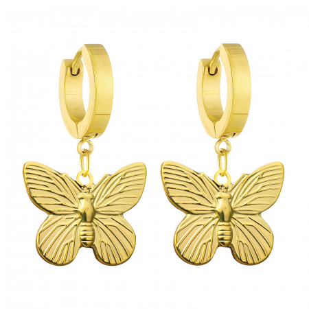 Cercei Alexis Collection 18K Gold Plated - Cercei Alexis Collection ALX88363 placati cu aur 18K
