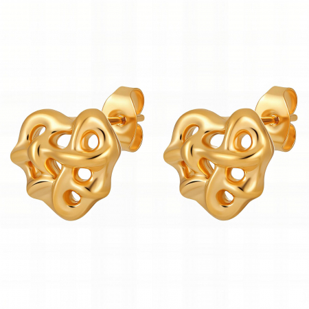 Cercei Alexis Collection 18K Gold Plated - Cercei Alexis Collection ALX88364 placati cu aur 18K
