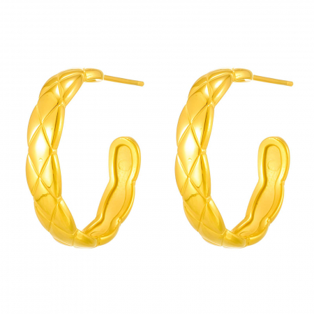 Cercei Alexis Collection 18K Gold Plated - Cercei Alexis Collection ALX88397 placati cu aur 18K
