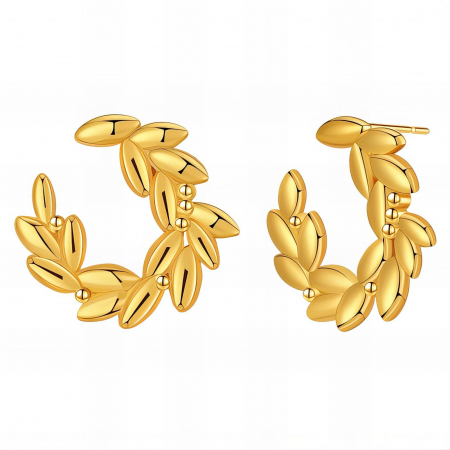 Cercei Alexis Collection 18K Gold Plated - Cercei Alexis Collection ALX88578 placati cu aur 18K