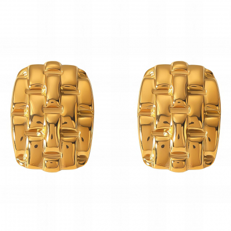 Cercei Alexis Collection 18K Gold Plated - Cercei Alexis Collection ALX88588 placati cu aur 18K