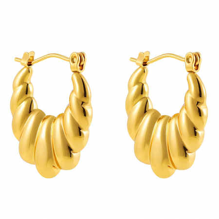 Cercei Alexis Collection 18K Gold Plated - Cercei Alexis Collection ALX89198 placati cu aur 18K