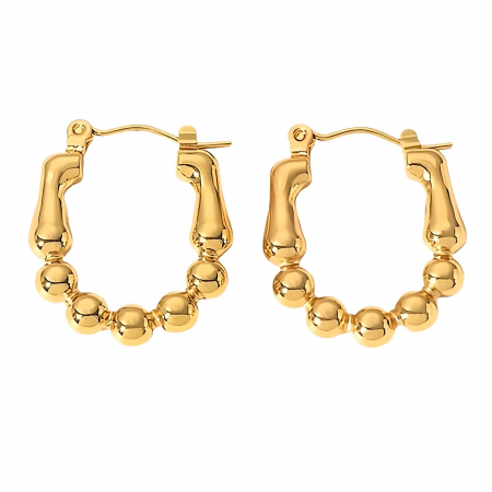Cercei Alexis Collection 18K Gold Plated - Cercei Alexis Collection ALX89201 placati cu aur 18K