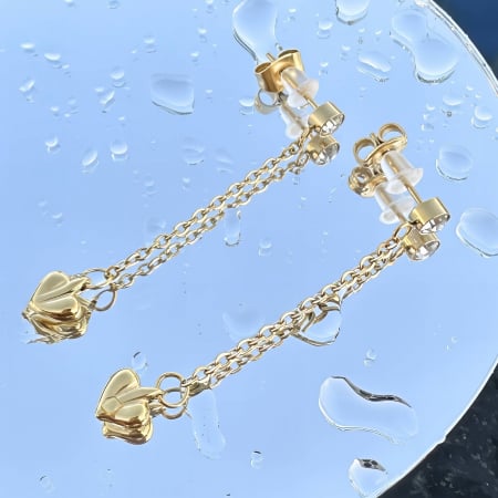 Cercei Alexis Collection ALX89216 placati cu aur 18K [1]