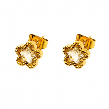 Cercei Alexis Collection 18K Gold Plated - Cercei Alexis Collection ALX89220 placati cu aur 18K