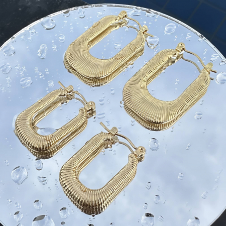 Cercei Alexis Collection ALX89229 placati cu aur 18K [1]