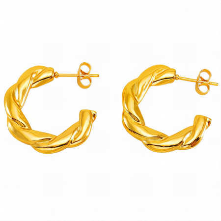 Cercei Alexis Collection 18K Gold Plated - Cercei Alexis Collection ALX89254 placati cu aur 18K