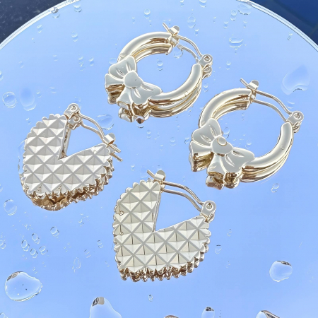 Cercei Alexis Collection ALX89257 placati cu aur 18K [1]