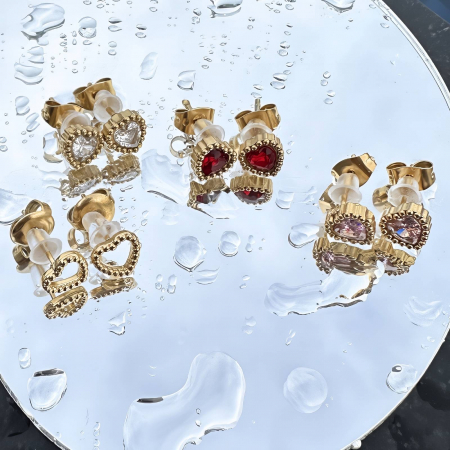 Cercei Alexis Collection ALX89262 placati cu aur 18K [1]