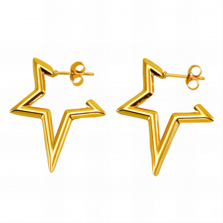 Cercei Alexis Collection 18K Gold Plated - Cercei Alexis Collection ALX89282 placati cu aur 18K