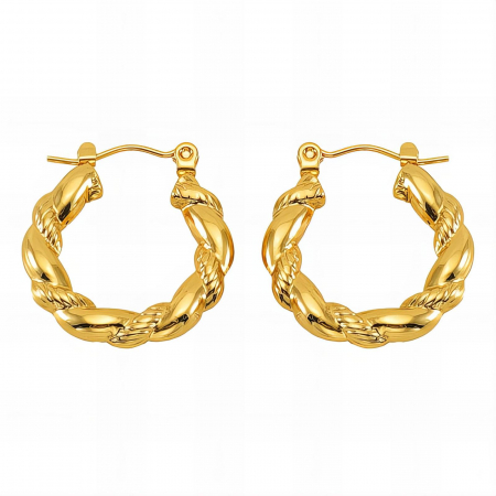 Cercei Alexis Collection 18K Gold Plated - Cercei Alexis Collection ALX89286 placati cu aur 18K