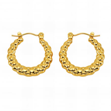Cercei Alexis Collection 18K Gold Plated - Cercei Alexis Collection ALX89288 placati cu aur 18K