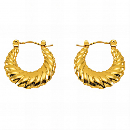 Cercei Alexis Collection 18K Gold Plated - Cercei Alexis Collection ALX89289 placati cu aur 18K