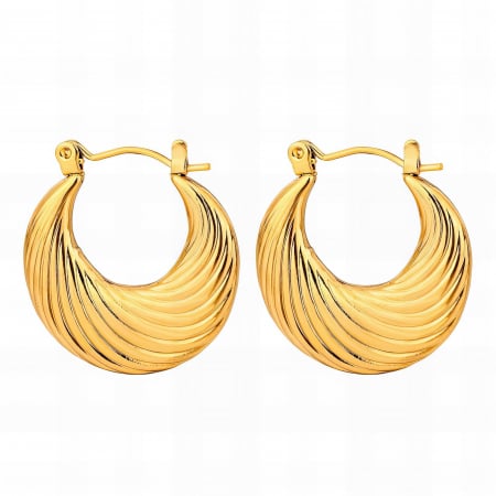 Cercei Alexis Collection 18K Gold Plated - Cercei Alexis Collection ALX89291 placati cu aur 18K