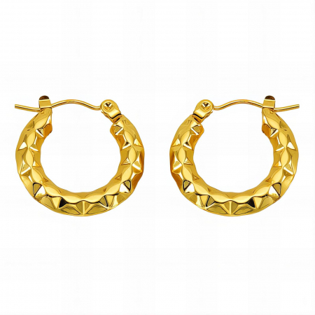 Cercei Alexis Collection 18K Gold Plated - Cercei Alexis Collection ALX89293 placati cu aur 18K