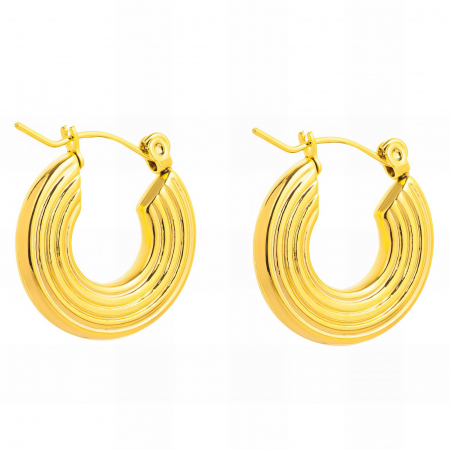 Cercei Alexis Collection 18K Gold Plated - Cercei Alexis Collection ALX89343 placati cu aur 18K