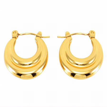 Cercei Alexis Collection 18K Gold Plated - Cercei Alexis Collection ALX89344 placati cu aur 18K