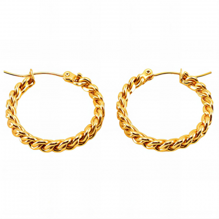 Cercei Alexis Collection 18K Gold Plated - Cercei Alexis Collection ALX89349 placati cu aur 18K
