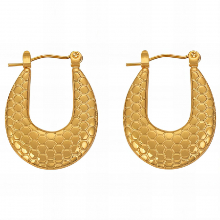 Cercei Alexis Collection 18K Gold Plated - Cercei Alexis Collection ALX89354 placati cu aur 18K